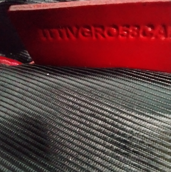 Burberry Red Shoulder Bag Quilted Large Grande Tote Bag Made In Italy Authentic - Picture 14 of 16